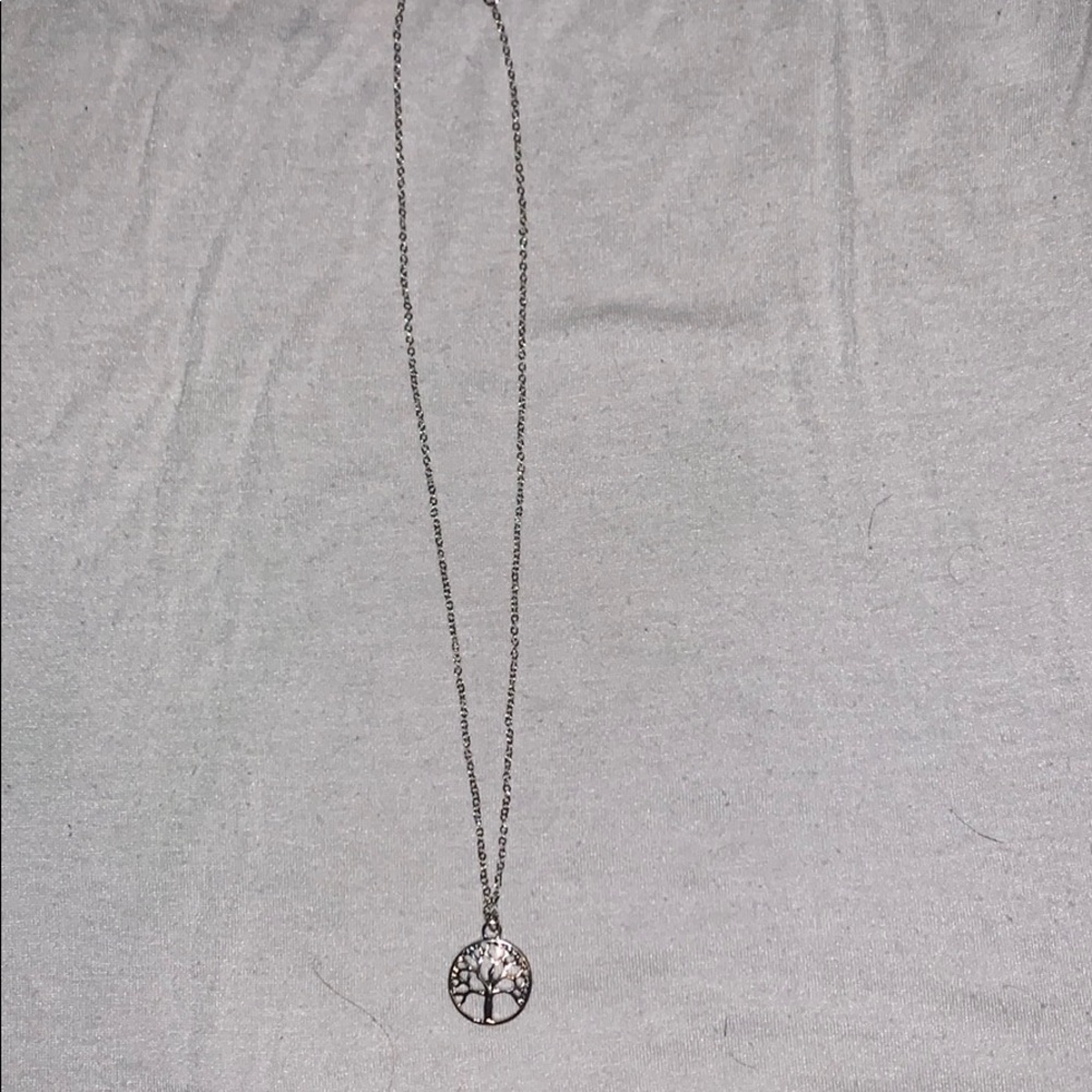 Silver Tree necklace